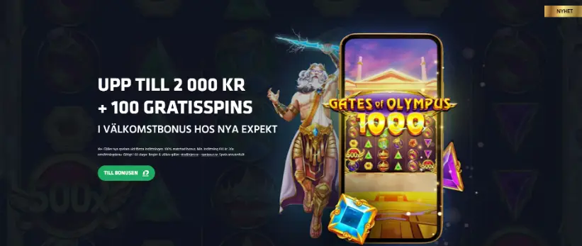 Expekt Casino bonus