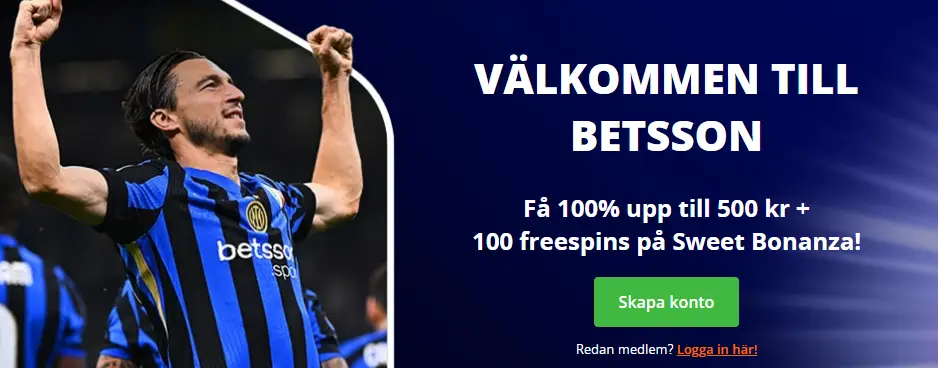Betsson bonus