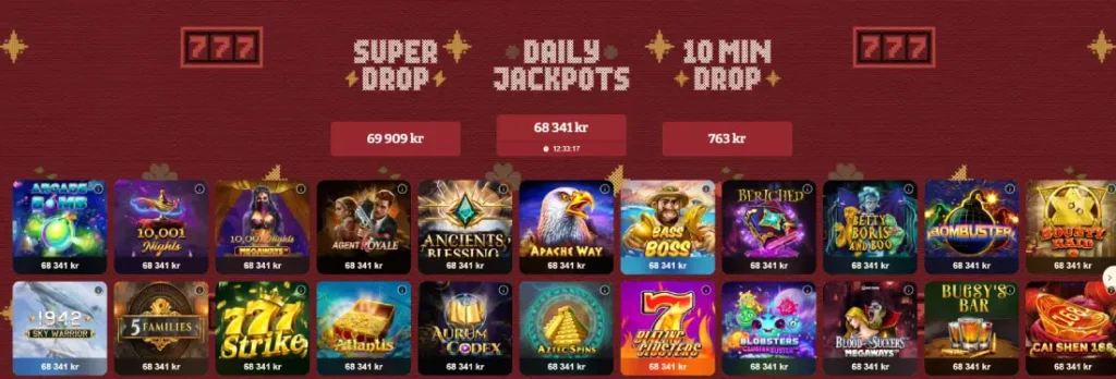 Casinostugan slots