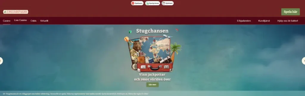 Stugchansen på Casinostugan