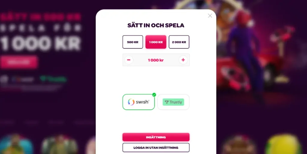 Cherry casino registrering