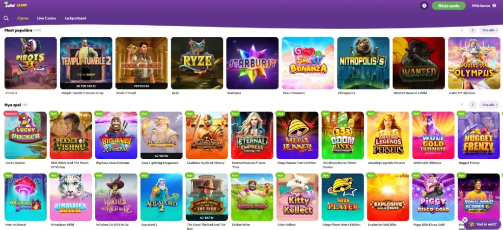 Jalla casino slots
