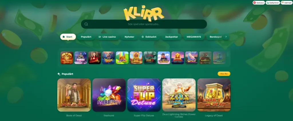Klirr casino slots