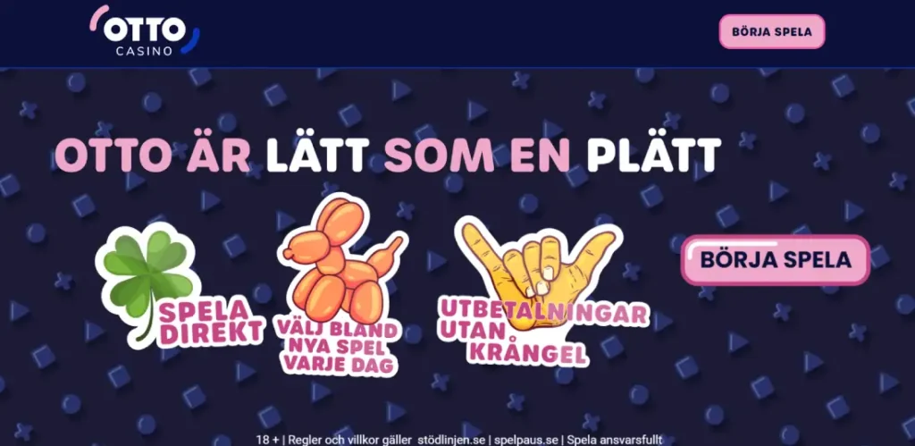 Otto casino registrering