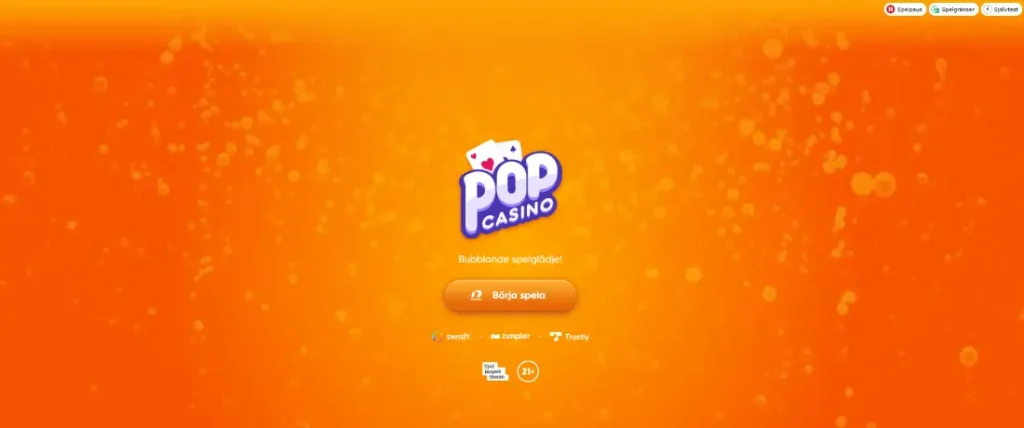 Pop casino Sverige