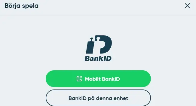 Speedybet registrering