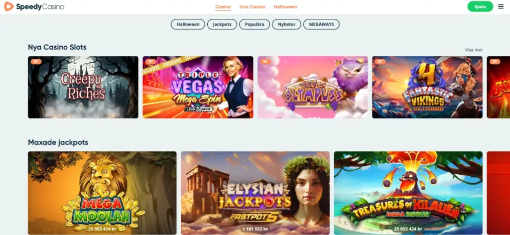 Speedy casino slots