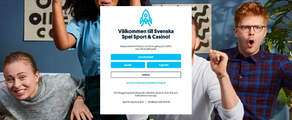 Svenskaspel logga in