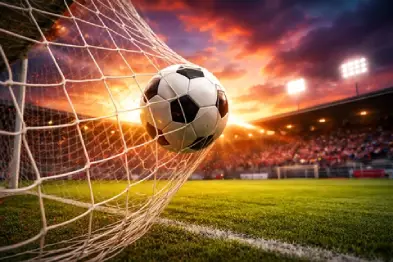 Boll i mål fotboll. Speltips med odds 1.87