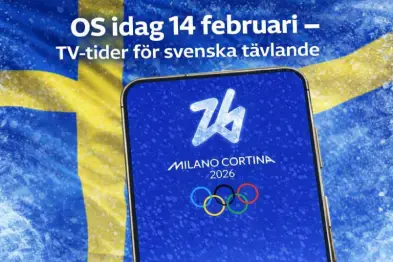 OS idag 14 februari – Tv tider för svenska tävlande