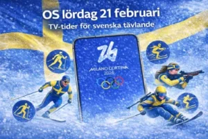 OS lördag 21 februari. Tv tider för svenska tävlande. Milano Cortina 2026. Skicross, SKidskytte, Längdskidor Sverige