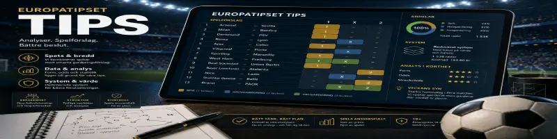 Europatipset Tips