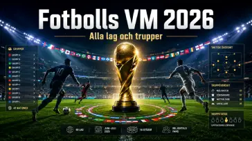 Fotbolls-VM 2026 – alla lag och trupper