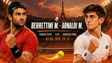 Speltips Berretini M – Arnaldi M