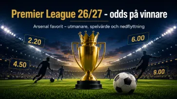 Premier League 26/27 – odds på vinnare
