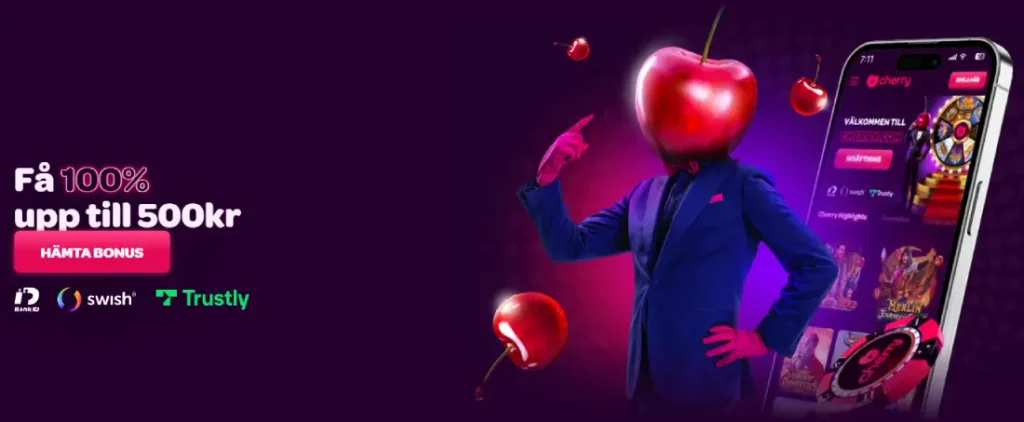 Cherry casino välkomstbonus