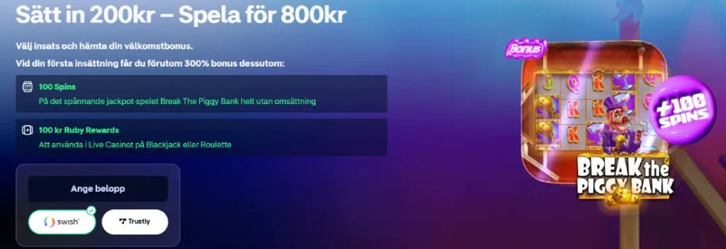 per casino bonus