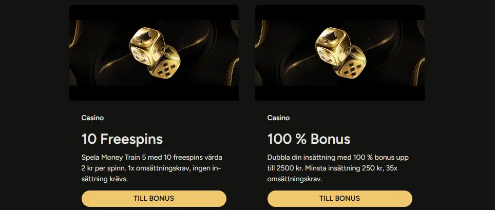 Storspelare bonus på casino